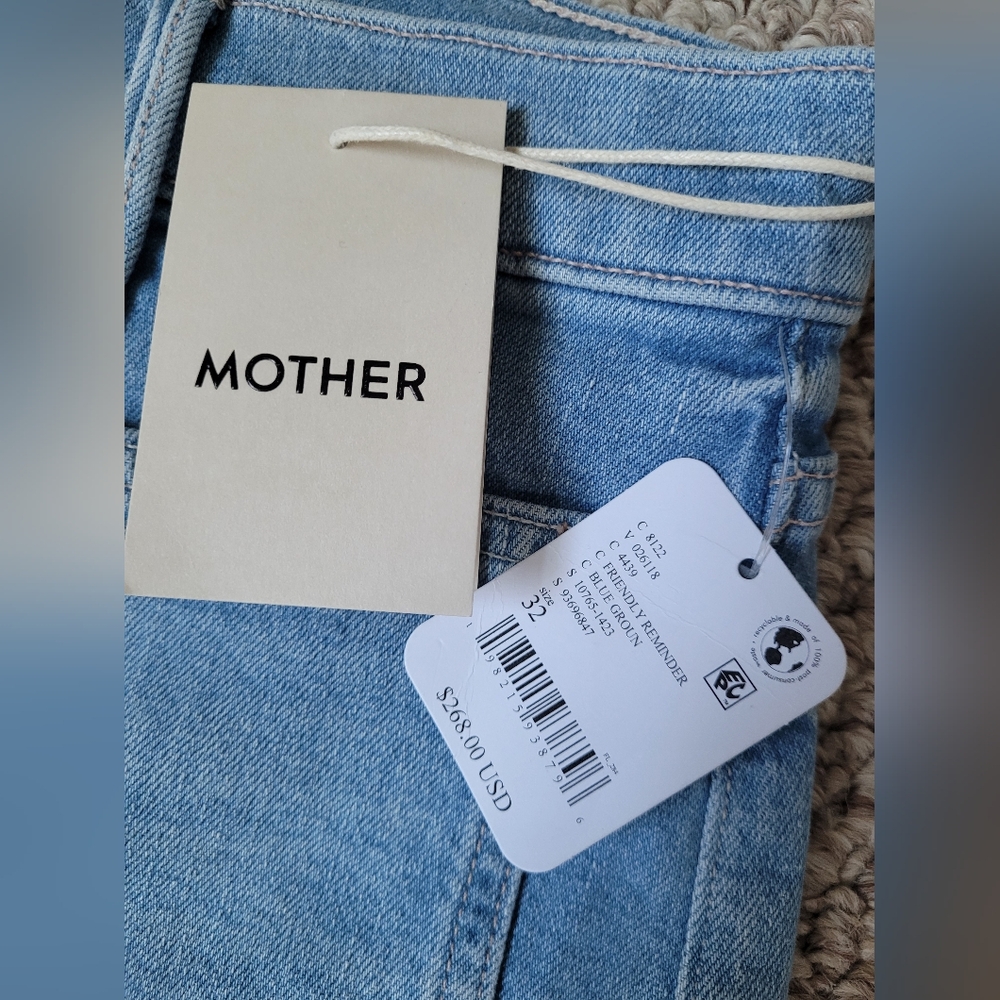 Mother Undercover Wide Leg High Rise Jeans - Picture 6 of 10